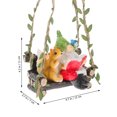 thumbnail image 6 of FRCOLOR  Little Squirrel Ornament Tree Hanging Pendant Outdoor Decor, 6 of 8