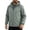Gray, variant on Miqool Windbreaker for Men Lightweight Water Repellent Lightweight Packable Zip Up Hooded Rain Jacket with Pockets for Running Hiking Cycling Travel