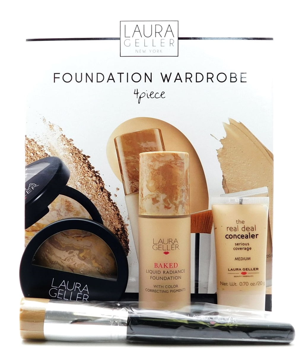 Laura Geller New York Laura Geller Foundation Wardrobe 4 Piece Face
