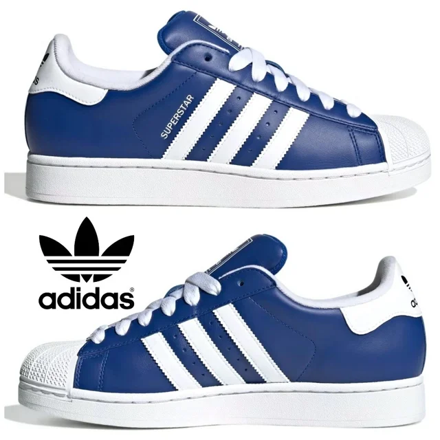 Ad-id-as Originals Superstar II Men's Sneakers - Blue Comfort Sport Casual Shoes
