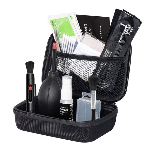 eccomum Professional Camera Cleaning Kit Sensor Cleaning Kit with Air Blower Cleaning Swabs Cleaning Pen Cleaning Cloth for Most Camera Mobile Phone Laptop