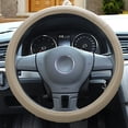 thumbnail image 5 of JunYeShi Car Steering Wheel Cover - Artificial Leather for All Seasons - Comfortable and Stylish Automotive Interior Accessory - Enhances Grip and Adds a Premium Feel, 5 of 6
