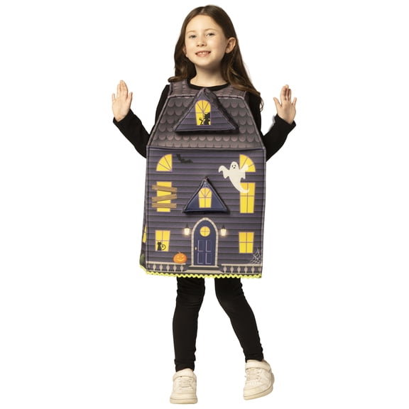 Imposta Costumes Haunted House Halloween Costume, Black, Boys and Girls, Child Size 3-6, 30129-36