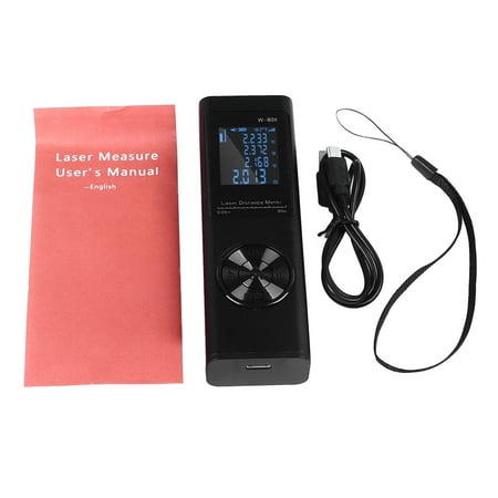 

2024 Laser Distance Meter Outdoor Handheld Measure Rechargeable Measurement Tool High Accuracy 262ft Range
