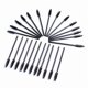 thumbnail image 3 of OULII 100Ud Aplicadores Desechables Para Pestañas Con Cabezal Ajustable Negro, 3 of 5