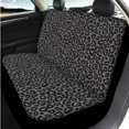 thumbnail image 3 of Uorisanigo Gray Leopard Print 14 Pack Car Seat Covers Sets Steering Wheel Cover and Center Console Cover Car Headrest Cover Auto Seat Belt Cover Water Cup Pad Comfortable Fit Car SUV, 3 of 6