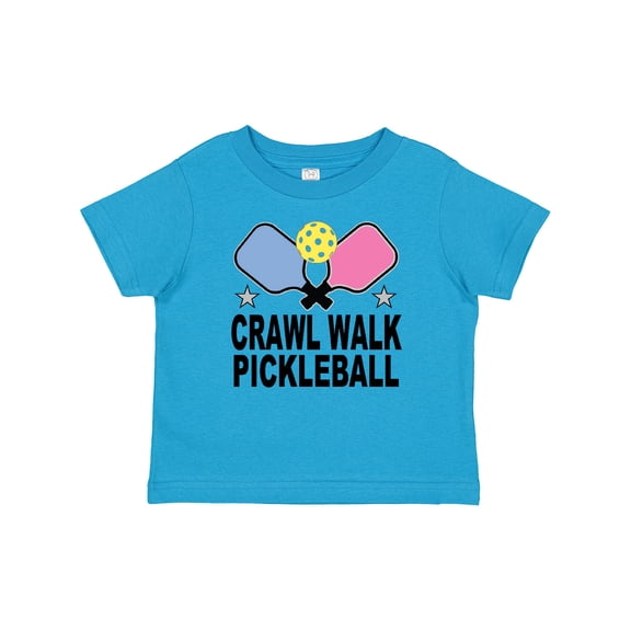 Inktastic Crawl Walk Pickleball Boys or Girls Baby T-Shirt