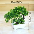 thumbnail image 3 of Clearance BANEX Artificial Potted Decor Realistic Faux Flower For Home And Decoration Greenery Ornament Easy No Watering Needed Visual Effect Artificial Plants Indoor Clearance Sales Green, 3 of 9
