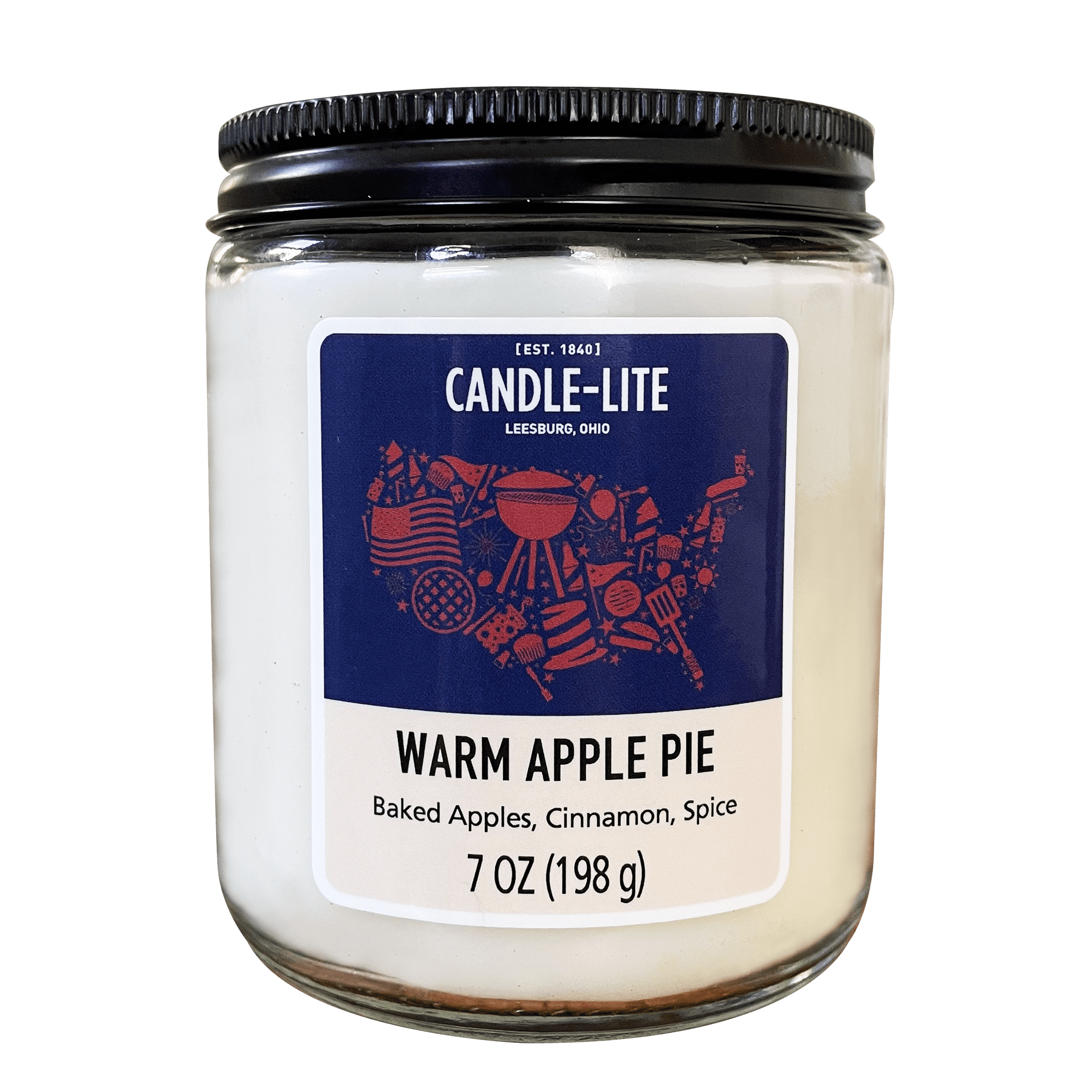 Candle-lite Pride 7 oz. Candle Gift Set, 4-Pack Cozy Comfort & Warm Apple Pie