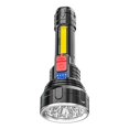 thumbnail image 3 of Linterna LED 350LM COB Linterna de largo alcance 4 modos para viajes de aventura al aire libre Sywqhk Para Estrenar, 3 of 6