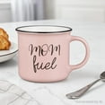 thumbnail image 2 of Mainstays 15.21 oz Stoneware Mom Fuel Coffee Mug, Pink, 2 of 7