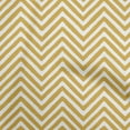 thumbnail image 1 of oneOone Cotton Poplin Light Brown Fabric Chevron Dress Material Fabric Print Fabric By The Yard 42 Inch Wide, 1 of 4
