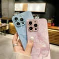 thumbnail image 3 of Glitter Lucky Butterfly Soft  for iPhone Case (Purple,iPhone 14 Pro), 3 of 7