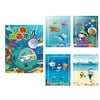 Toyfunny Magic Water Drawing Book Magic Water Reusable Doodle Board for Kids
