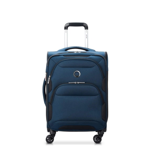 DELSEY PARIS Sky Max 2.0 21" Softside Carry-on Spinner Luggage, Blue