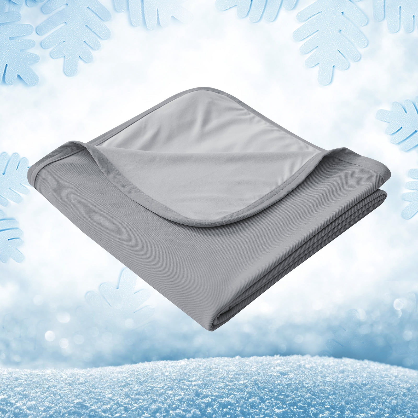 GOGREEN Gray Polyester Bed Blanket, TwinXL-Lightweight, Cool Touch