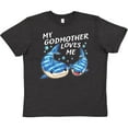 thumbnail image 3 of Inktastic My Godmother Loves Me- whale shark Youth T-Shirt, 3 of 5