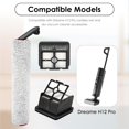 thumbnail image 5 of Replacement Brush Rollers and HEPA Filters Compatible with Dreame H12 Pro H12 Dual, 4 Piece, 5 of 5