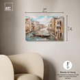 thumbnail image 5 of Tuscan Waterway Canvas Coastal Classic Art by Art Remedy, Gallery Wrapped, 24" x 16", 5 of 7