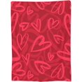 thumbnail image 1 of Couverture Jetée à Cœurs Rouges, Couverture en Flanelle Douce et Chaude pour Filles et Femmes, Cadeaux de la Saint-Valentin, Couvertures pour Petite Amie, Petit Ami, Épouse, Décorations d'Anniversaire, Canapé, Sofa, Lit, Maison 50"x40 Pouces, 1 of 6