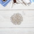 thumbnail image 4 of OFFIGAM 1000Pcs Plated Silver Jewelry Bead Caps with Flower Design Durable Metal Spacer End Caps for Bracelets, 4 of 7