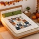 thumbnail image 4 of Thanksgiving Pumpkin Maple Leaf Fruit Blanket Digital Print Flannel Blanket Warm And Cozy Nap Blanket, 4 of 6