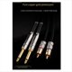 thumbnail image 5 of Cable de Audio de 2 M Cable de Audio Dual de 6,5 a 2 Cable de Audio OFC de 6,5 mm a Doble Lotus 2 Pares de 2 Cables de Consola de 6,5 a, 5 of 5