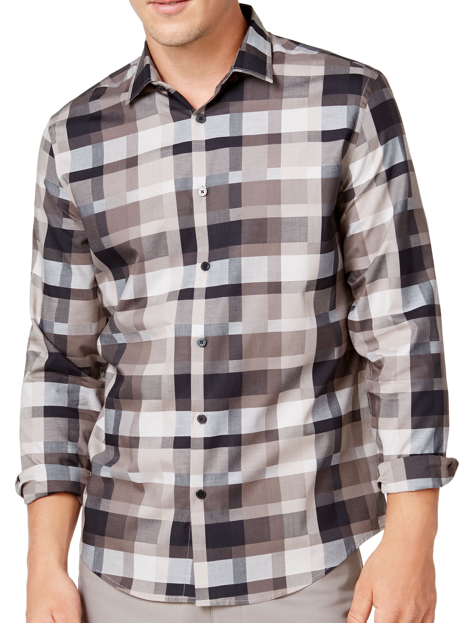 walmart button down shirt mens