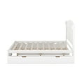 thumbnail image 2 of Wooden Platform Queen Bed Frames With Headboard 2 Drawers Easy Assembly Heavy Duty Slat Mattress Foundation, 2 of 8