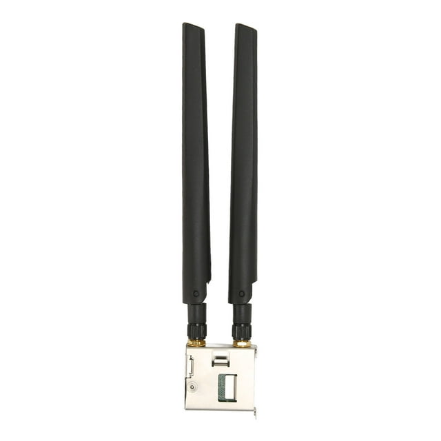 Tarjeta Inalámbrica WiFi 6, Adaptador WiFi AX211 Triple Banda AX211NGW Con 2 Antenas Para Escritorio
