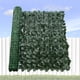 thumbnail image 4 of Valla Artificial De Hojas Valla de hoja verde artificial Paisajismo Valla de rábano verde Red Decoración de jardín (C) Likrtyny Libre de BPA, 4 of 7