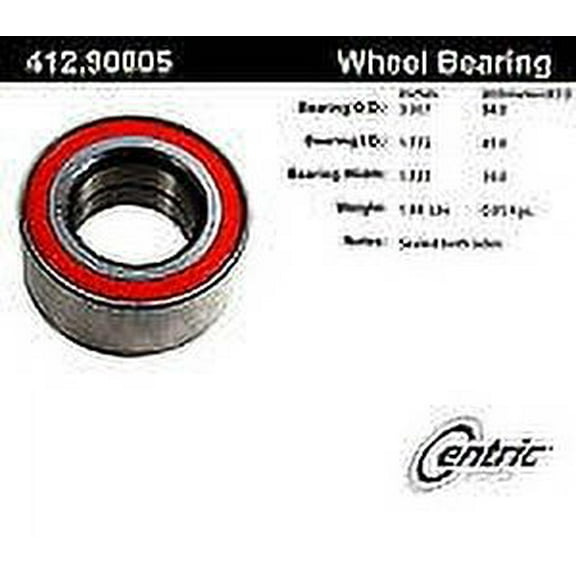STANDARD BALL BEARING Fits select: 1994-2007 MERCEDES-BENZ C, 2004-2008 CHRYSLER CROSSFIRE