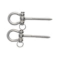 thumbnail image 1 of 2Pcs Swing Hangers Rustproof Swing Hook Hanger for Playground Porch Swing Hammock Chair, 1 of 8