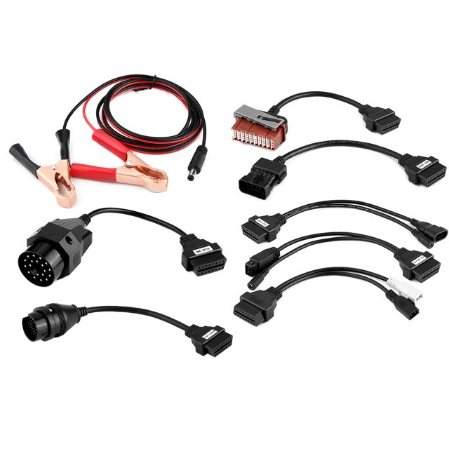 Cables OB, 8 cables OBD2 OBDII Cable OB Cables OBDII Diseñados con precisión
