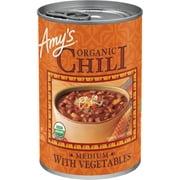 Amy's Kitchen Organic Chili with Vegetables Medium 14.7 oz Can
