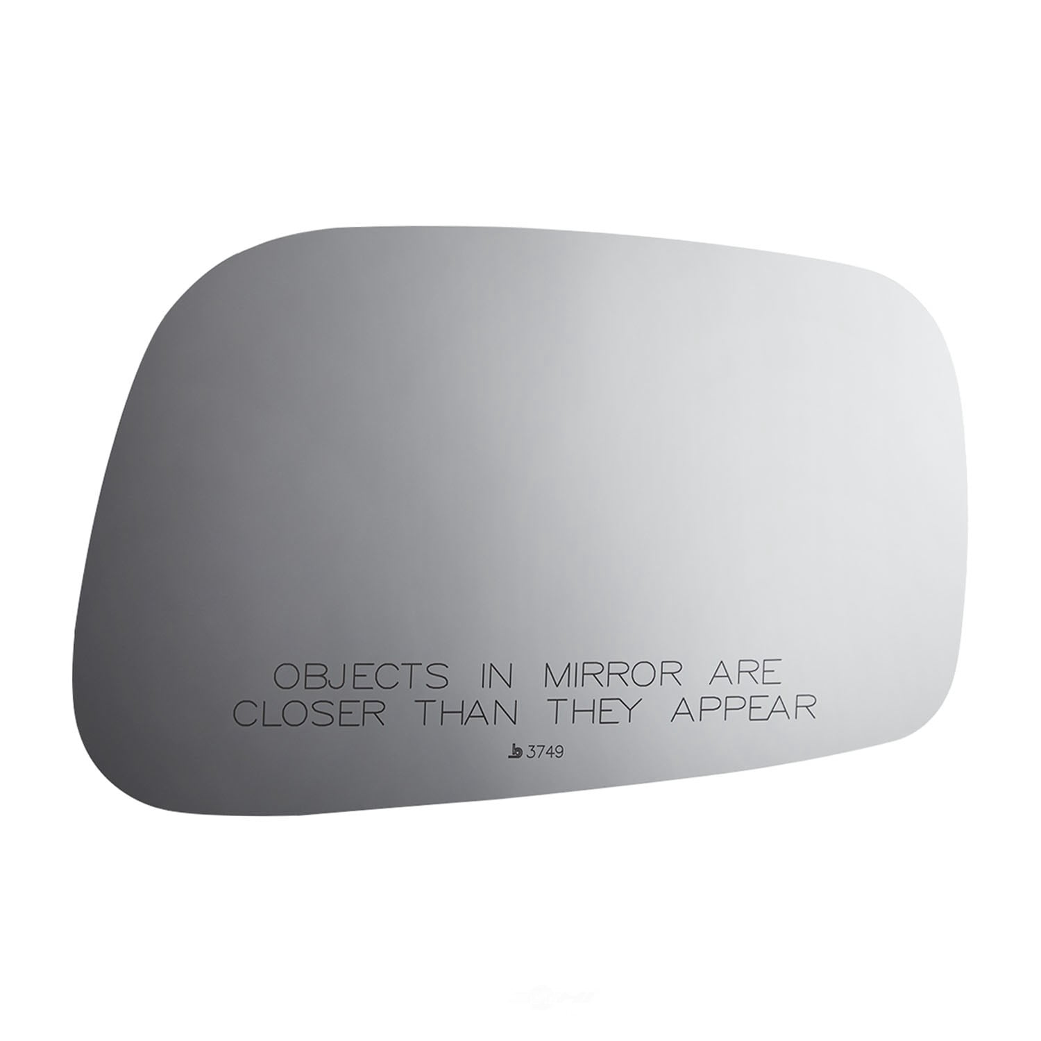 Burco Side View Mirror Replacement Glass - Clear Glass - 3749