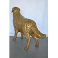 thumbnail image 6 of Nifao Labrador Retriever Dog Bronze Statue Light Color Finish – Garden Outdoor Decor Sculpture, 56"L x 13"W x 36"H, 6 of 12