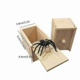 thumbnail image 4 of 2025 Latest Model Spider Prank Box - Funny Wooden Box Prank Toy, Hilarious Fun, 4 of 5
