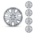 thumbnail image 6 of (4 Pack) 14 inch Universal Silver Wheel Rim Cover Hubcaps Snap on Car Truck SUV-Lacquer, 6 of 9