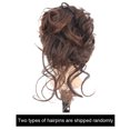thumbnail image 2 of 1 pieza de cabello rizado con clip de garra, extensión de cabello desordenado para dama (marrón claro) Ehuebsd libre de BPA, 2 of 9