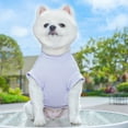 thumbnail image 6 of Warm Dogs Cooling Vest,Sunblock Dogs Shirts Quick Dry Lightweight and Breathable Dogs T-Shirts with D-Ring Sleeveless Pet Clothes for Small Medium Large (Sky Blue,5XL), 6 of 7