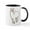 White/Black Inside, variant on CafePress - Cute Alpaca Mug - 11 oz Ceramic Mug - Novelty Coffee Tea Cup