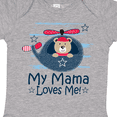 thumbnail image 4 of Inktastic My Mama Loves Me Boys Helicopter Boys Baby Bodysuit, 4 of 5