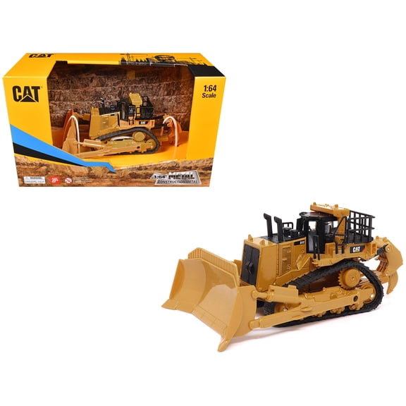 CAT Caterpillar D11T Dozer Yellow 1/64 Diecast Model by Diecast Masters