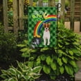 thumbnail image 2 of Brown White Smooth Jack Russell Terrier St. Patrick's Day Flag Garden Size 11.25 in x 15.5 in, 2 of 3