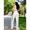 thumbnail image 3 of Pants Mujer Corte Ancho Diseño Moderno y Fresco para Verano, 3 of 5