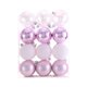 thumbnail image 2 of 24pc Christmas Tree Decorations, 6CM Transparent Electroplating Plastic Balls, Holiday Pendant Hanging Balls, for Bedroom, Christmas Ball Set, Large Quantity, Premium Quality, for Home, 2 of 8