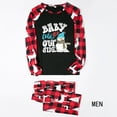 thumbnail image 3 of Snowman Print Family Matching Christmas PJs, Long Sleeve Shirts and Pants Holiday Sleepwear, 3 of 7