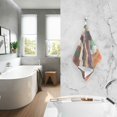 thumbnail image 2 of Yayeee 100% Cotton Hand Towels for Bathroom 16" x 28" Soft Absorbent Kitchen Towel, Artistic Desert Waves, 2 of 7