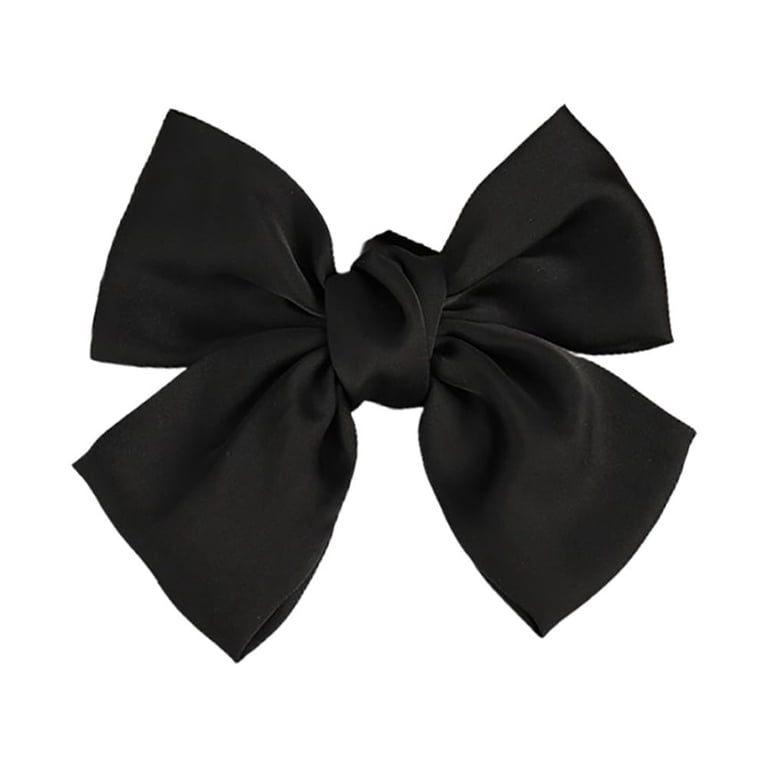Limei Fashion Large Solid Color Bowknot Hair Clip Women  display picture 3